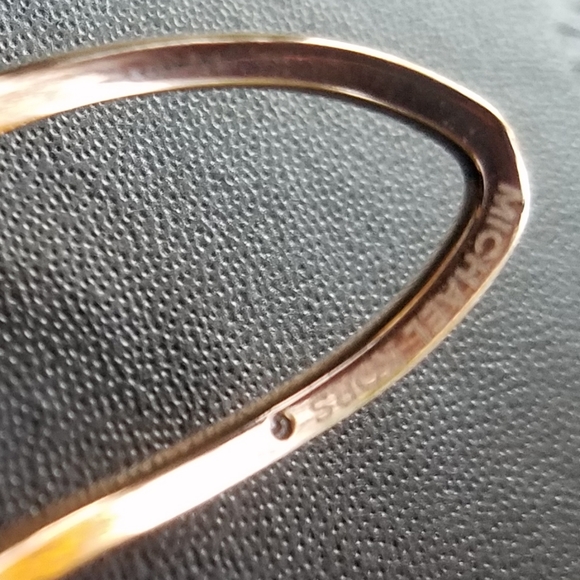 MICHAEL Michael Kors Powerful Romance Cuff Bracelet Open Swirl RoseGold Tone NWT - Picture 4 of 14